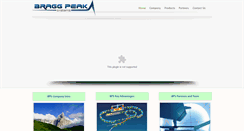 Desktop Screenshot of braggpeak.com